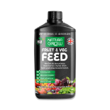 Pallet To Include 100 X Brand New Natura Grow Fruit & Veg Feed 1L RRP £8.50. Made from only plants