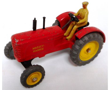 Dinky. 27a Massey Harris tractor. Average to Good condition. No box. 