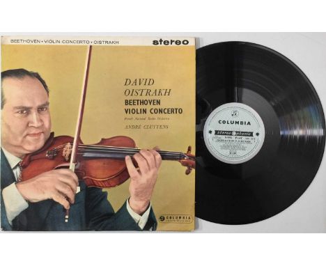 DAVID OISTRAKH - BEETHOVEN VIOLIN CONCERTO LP (ORIGINAL UK STEREO RECORDING - SAX 2315). The original UK stereo recording of 