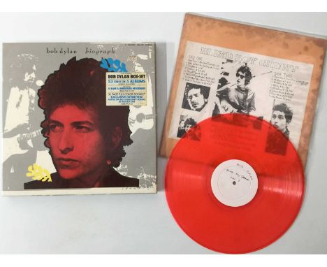 BOB DYLAN - BLIND BOY GRUNT/BIOGRAPH LPs. Cool pack of 2 x LP rarities from Bob Dylan. Titles are Blind Boy Grunt (scarcely s