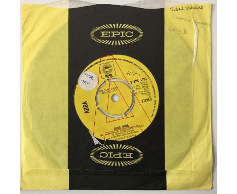 ABBA - RING RING (EPIC - PROMO - S EPC 1793). A lovely promotional copy of the fantastic pop single ABBA - Ring Ring / Rock '