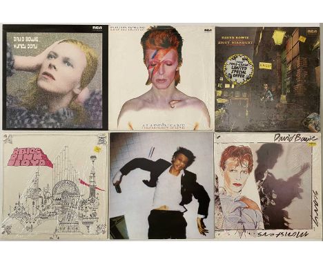 CLASSIC/ PROG - ROCK LPs. A quality collection of 24 rock LPs. Artists/ titles include David Bowie inc Ziggy Stardust (INTS 5