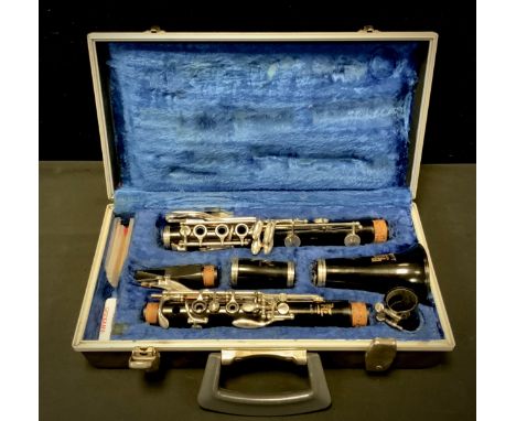 A Boosey and Hawkes of London Regent clarinet, cased 