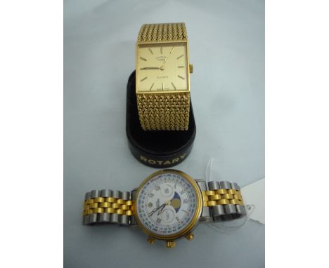TWO GENT'S WATCHES, to include a Sekonda and Rotary watch