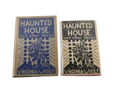 A Haunted House And Other Stories by Virginia Woolf x 2 copies, 1 published by The Hogarth Press London 1943 First edition, t