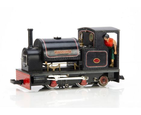 Scratchbuilt/Kitbuilt modified  G Gauge Apedale Valley Light Railway 0-4-2 Kerr Stewart Saddle Tank Locomotive with LGB 0-4-0