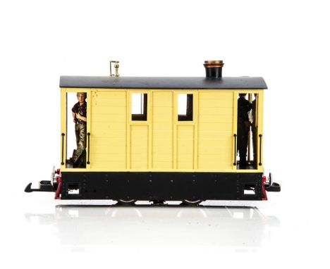 Kit/Scratchbuilt LGB G Gauge modified Wisbech and Upwell Railway similar to 'Toby' from Thomas the Tank Engine 70 Tram on a L