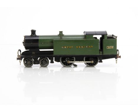 An 0 Gauge 3-rail 'standard' 1930's 4-4-0 Tank Locomotive by R F Stedman, finished in 'Great Western' unlined green with RF S