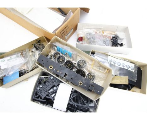 Various G Scale LGB Tenmille and other makers Parts and Accessories, five Tenmille kit boxes each with acssortment of Loco pa