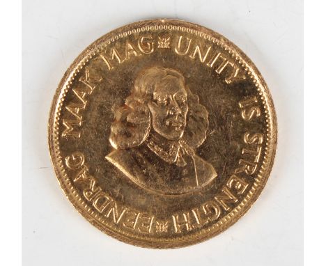 A South Africa two rands 1969.Buyer’s Premium 29.4% (including VAT @ 20%) of the hammer price. Lots purchased online via the-
