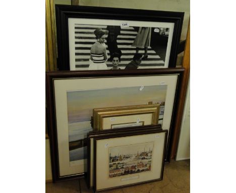 A William Klein advertising poster, Terence Macklin, Limited Edition coloured print, etc.