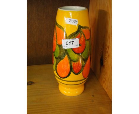 A Poole Delphis vase.