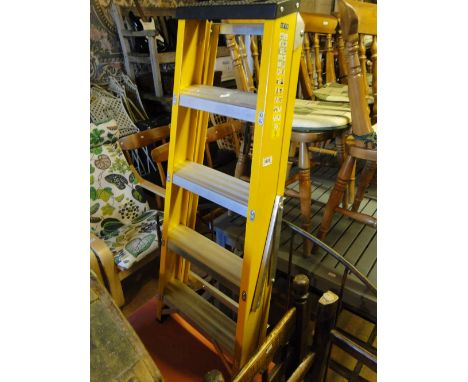 Heavy duty work step ladder.