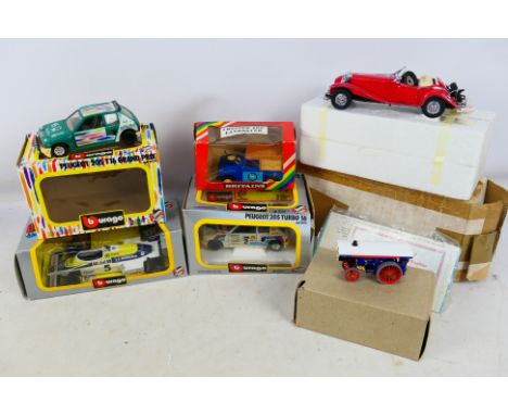 Burago, Britains, Models of Yesteryear, Franklin Mint - an assortment of six vintage boxed diecast vehicles including Chester