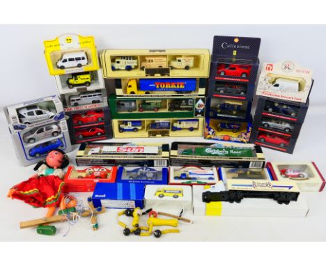 Corgi - Lledo - Pelham Puppets - Others - 28 boxed diecast vehicles to include 6 Shell Ferrari diecasts; 288GTO, 456GT, Dino 