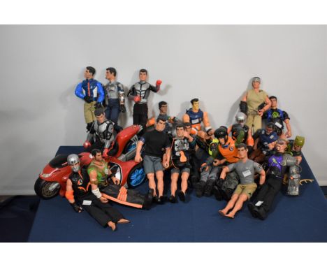 A collection of c2000 Hasbro action Man figures to include six 2000, four 2001, four 2002, two 2003, three 2004 and one 2005 