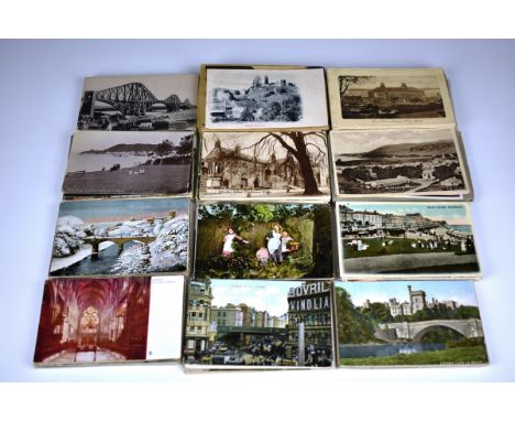 A large collection of various vintage Great Britain postcards 300 + postcards of varying Towns and tourist attractions. 