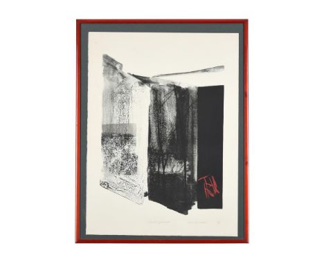 λ TOKO SHINODA (JAPANESE 1913-2011)SILENT JOURNAL Lithograph Signed in pencil and numbered 32/3571 x 53cm (27¾ x 20¾ in.)Prov