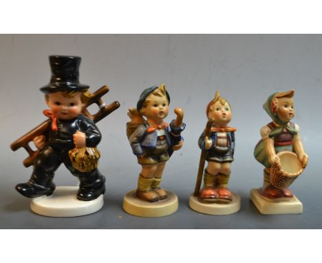 Goebel Hummel figures- Home From Market, others (4) 