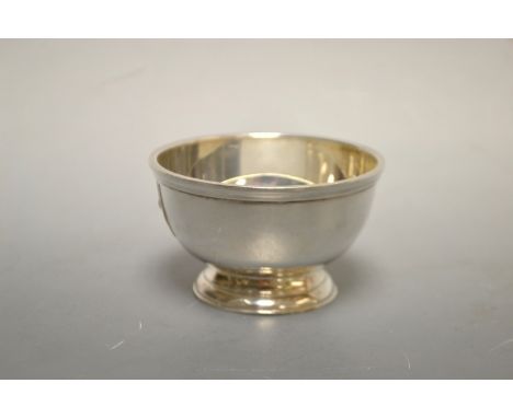 A miniature silver bowl, Sheffield 1969