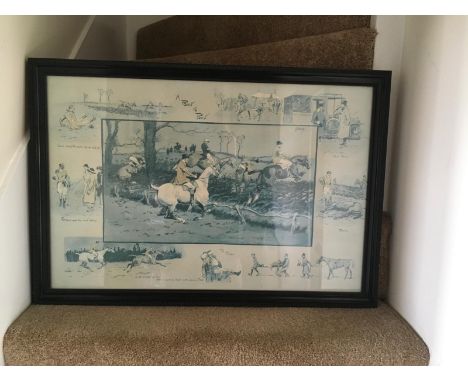 Snaffles print 'A Point to Point'