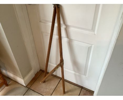 Box wood collapsible horse measuring stick by Swaine and Adeney, Piccadilly