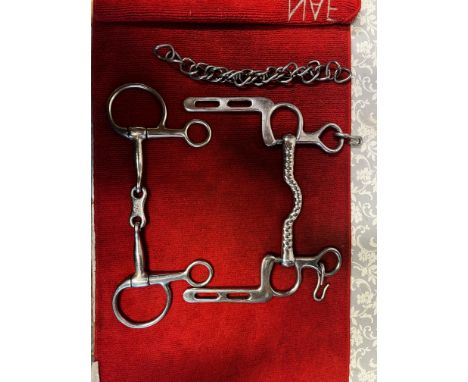 5.5 Army reversible and hanging cheek snaffle