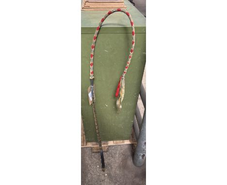 Dealers whip with fifteen brass ferrules