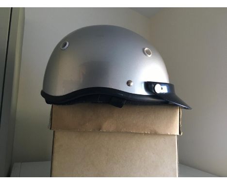 Zilco hard hat in silver, size 6 7/8