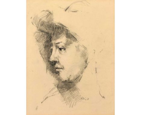Harold Riley (British 1934-2023) Portrait of an older woman Signed and dated '68, pastel.31.5 x 24cm (framed 46.5 x 38cm)Arti