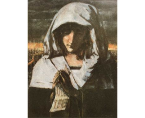 Harold Riley (British 1934-2023) "Our Lady of Manchester" Signed, dated 1984 and dedicated in ink in the margin, printed titl