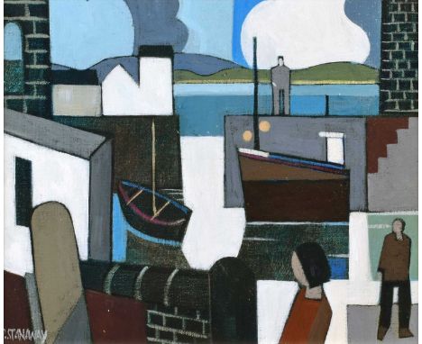 Peter Stanaway (British 1943-) "Found She Was Another Sailor's Bride" - Johnny Todd Signed, titled and dated 2019 on verso, a