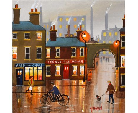 Mal Burton (British 20th/21st century) "The Old Ale House" Signed, titled and dated 2024 on certificate of authenticity attac