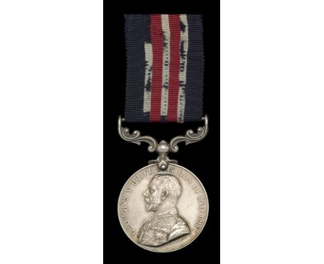 A Great War ‘Western Front’ M.M. awarded to Corporal J. A. Wells, 12th (2nd South Downs) Battalion, Royal Sussex Regiment  Mi