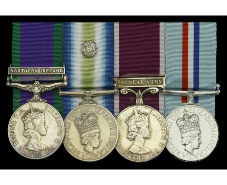 Four: Sergeant P. G. Mallinson, 29 Commando Regiment, Royal Artillery  General Service 1962-2007, 1 clasp, Northern Ireland (