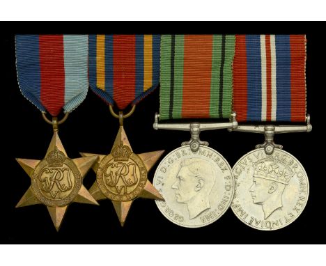 Four: Captain M. F. Tayler, 17th ‘Black Cat’ Indian Division, Indian Army, late 7th Rajput Regiment  1939-45 Star; Burma Star