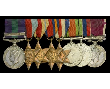 A fine Second War ‘Chindit operations’ group of eight awarded to Colour Sergeant A. Fowler, Essex Regiment  General Service 1