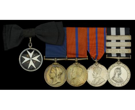 An Order of St John group of five awarded to Lady Superintendent B. Bourke, Children’s Home Division and 1st (Stoke Newington