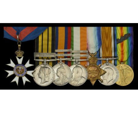 A Great War C.M.G. group of seven awarded to Lieutenant-Colonel A. Hosie, Royal Army Medical Corps, who served on the staff o