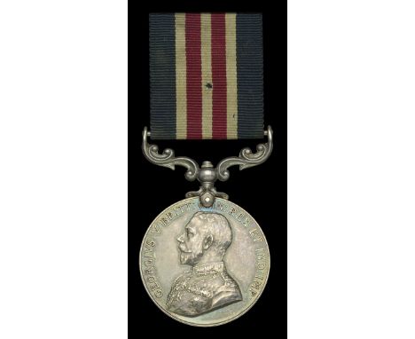 A Great War ‘Western Front’ M.M. awarded to Private J. Shepherdson, York and Lancaster Regiment, who was subsequently awarded