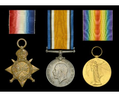 Three: Stoker First Class T. C. Ashcroft, Royal Navy, who was killed in action when H.M.S. Warrior was struck by concentrated