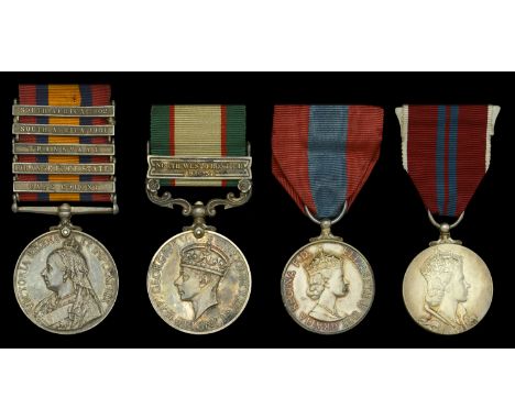 Family Group:  Queen’s South Africa 1899-1902, 5 clasps, Cape Colony, Orange Free State, Transvaal, South Africa 1901, South 
