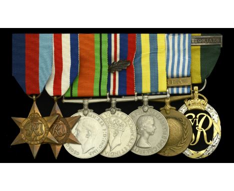 Seven: Major B. M. Kilner, Duke of Wellington’s Regiment, who was Mentioned in Despatches for services in North West Europe  