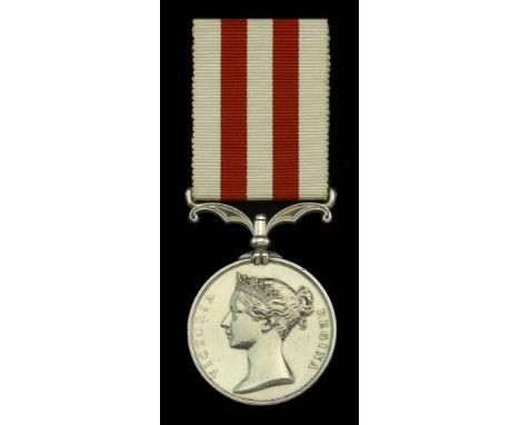 Indian Mutiny 1857-59, no clasp (R. Buckner, 1st. Madras Fusrs.) minor edge nicks, good very fine £200-£240  ---  Robert Buck
