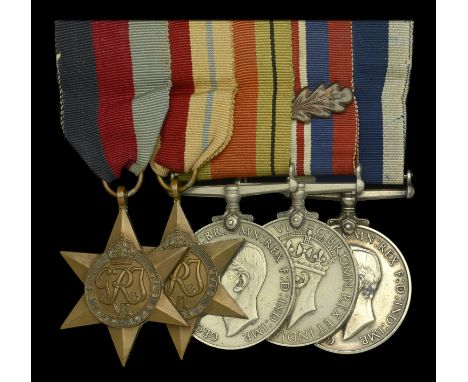 Five: Colour Sergeant E. A. J. Searl, Royal Marines, later Royal Marines Police, who was Mentioned in Despatches for Cyrenaic