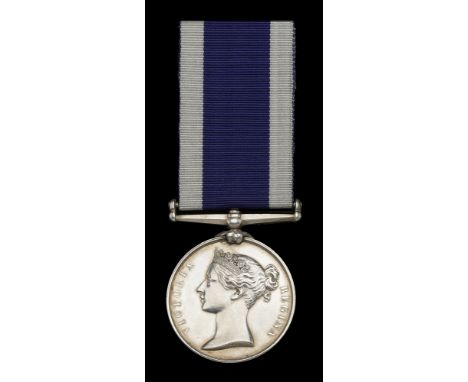 Royal Navy L.S. & G.C., V.R., narrow suspension (William Pearce. Stoker. H.M.S. Iron Duke.) engraved naming, edge nicks, good