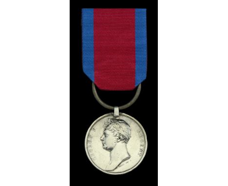 Waterloo 1815 (Thomas Battey, 3rd Batt. 1st Foot or R. Scots.) fitted with replacement silver clip and steel ring suspension,
