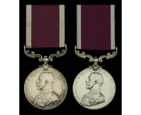 Army L.S. & G.C., G.V.R., 1st issue (2) (4595 Sq. S. Mjr: J. Reece. 2/D. Gds.; 5683 C.S. Mjr: J. Glass. Sea: Hdrs) generally 