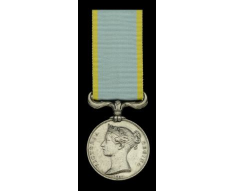 Crimea 1854-56, no clasp (G. Parks. H.M. Ship. Britannia.) contemporary engraved naming, light contact marks, nearly very fin