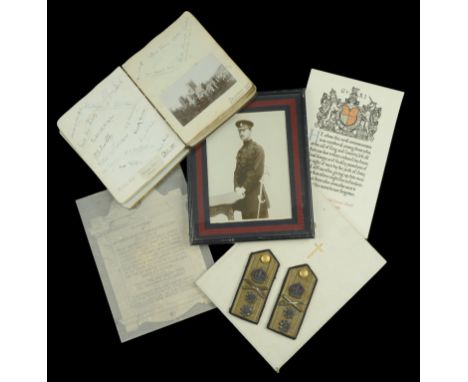 A Collection of Victoria Cross Autographs.  An Autograph book, compiled by Constance Mary Graves-Sawle, containing a large qu